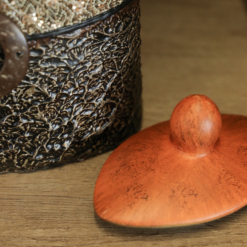 Gerro decoratiu de ceràmica ETHNOS II - Imatge 2