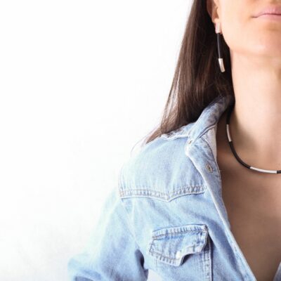 pendientes_plata de ley_caucho_joyeria de autor_largos_seyart_2